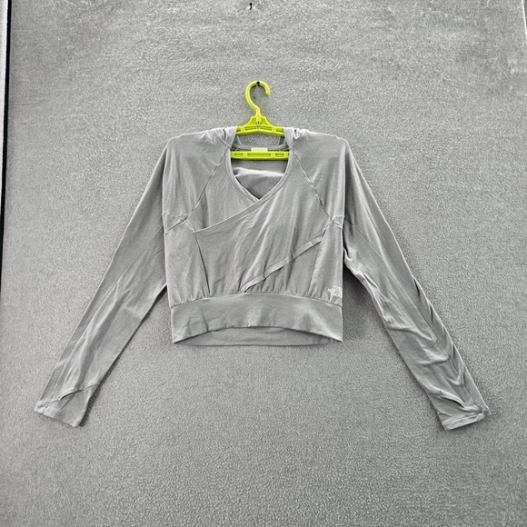 The North Face Tops - The North Face Women Sweatshirt S Gray Nylon Polyester Flashdry